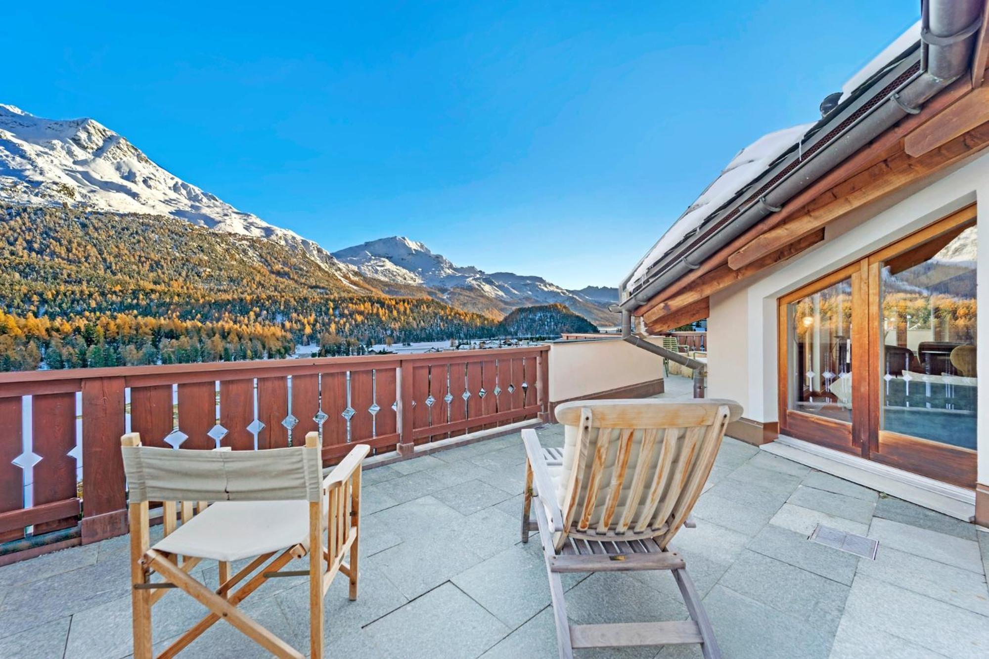Abitaziun SüLla Spuonda - Champfer Appartement Buitenkant foto
